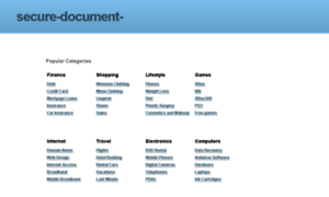 Secure-document-management.com thumbnail