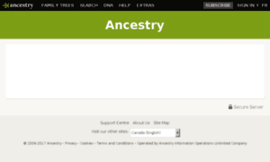 Secure.ancestry.ca thumbnail