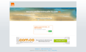 Secure.casillerovirtual4-72.com.co thumbnail