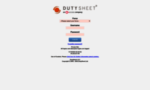 Secure.dutysheet.com thumbnail