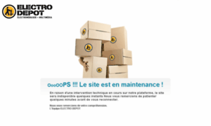 Secure.electrodepot.fr thumbnail