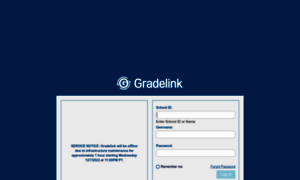 Secure.gradelink.com thumbnail