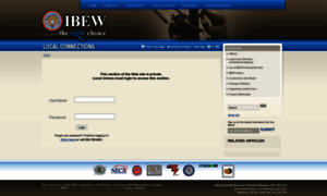 Secure.ibew.org thumbnail