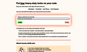 Secure.shrib.com thumbnail