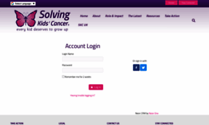 Secure.solvingkidscancer.org thumbnail