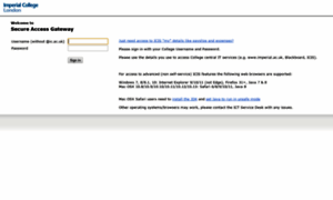 Secureaccess.imperial.ac.uk thumbnail