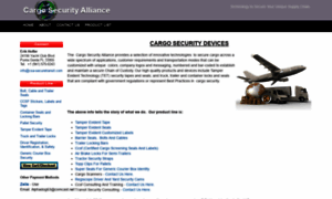Securecargo.org thumbnail