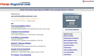 Secureclouddownload.com thumbnail
