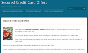 Securedcreditcard-offers.com thumbnail