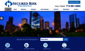 Securedriskinsurance.com thumbnail