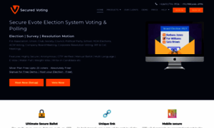 Securedvoting.com thumbnail