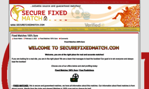 Securefixedmatch.com thumbnail