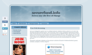 Securefund.info thumbnail