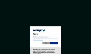 Securehome.westjet.com thumbnail