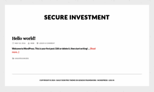 Secureinvestment.in thumbnail
