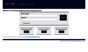 Securemail-changehealthcare.com thumbnail