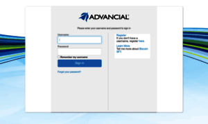 Securemail.advancial.org thumbnail
