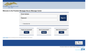 Securemail.freedommortgage.com thumbnail