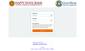Securemail.happybank.com thumbnail