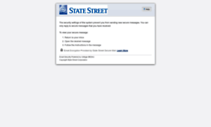 Securemail.statestreet.com thumbnail