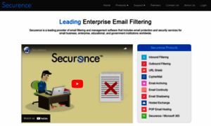 Securence.com thumbnail