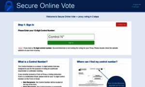 Secureonlinevote.com thumbnail