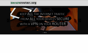 Securerouter.org thumbnail