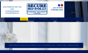 Secureselfstorreno.com thumbnail