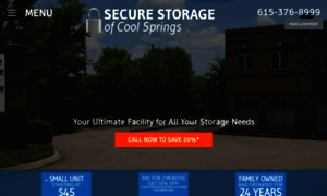 Securestoragecoolsprings.com thumbnail