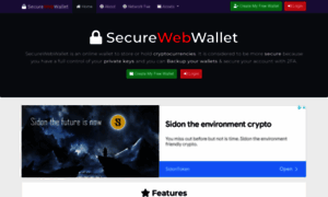 Securewebwallet.com thumbnail