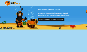 Securite-cambriolage.fr thumbnail