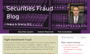 Securities-fraud-blog.com thumbnail