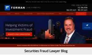 Securitiesfraudlawyerblog.com thumbnail