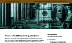 Securitiesregulation.osbar.org thumbnail