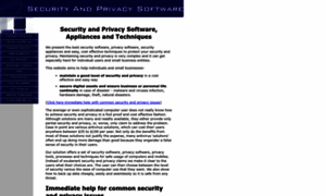Security-and-privacy-software.com thumbnail