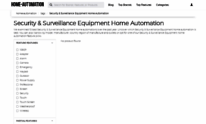 Security-and-surveillance-equipment.automationhome.net thumbnail