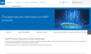 Security-center.intel.com thumbnail