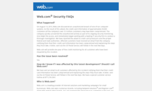 Security-faqs.web.com thumbnail