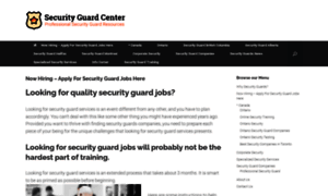 Security-guard.ca thumbnail