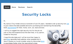 Security-locks.net thumbnail