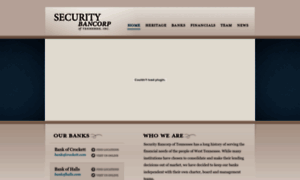 Securitybancorptn.com thumbnail