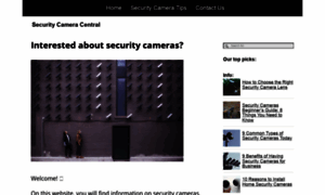 Securitycameracentral.bomalo.com thumbnail