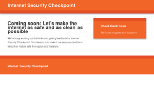 Securitycheckpoint.org thumbnail