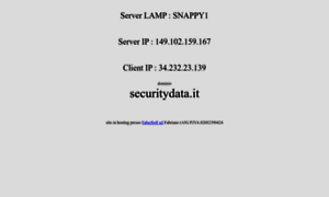 Securitydata.it thumbnail