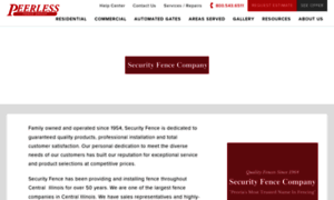 Securityfencecompany.net thumbnail