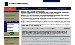 Securityguard-license.org thumbnail