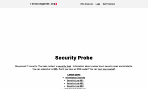 Securityprobe.org thumbnail