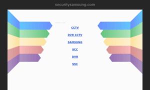 Securitysamsung.com thumbnail