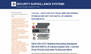 Securitysurveillancesystems.org.uk thumbnail