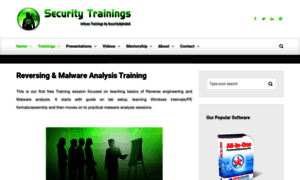 Securitytrainings.net thumbnail